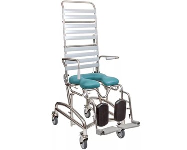 Safety & Mobility - Tilt In Space Shower Commode | Height Adjustable