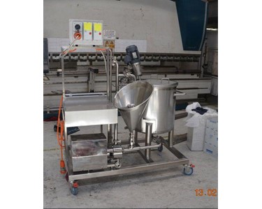 Custom Fabricated Stainless Steel Mix Stations