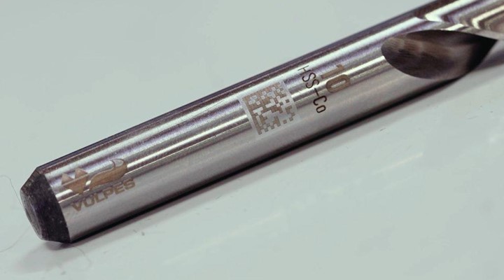 laser marking drill tools