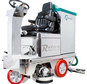 Battery Ride On Scrubber Dryer 155 BTX