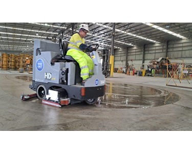 Conquest - Large Capacity Heavy Duty Ride-On Scrubber | RENT,HIRE or BUY| SDS115E