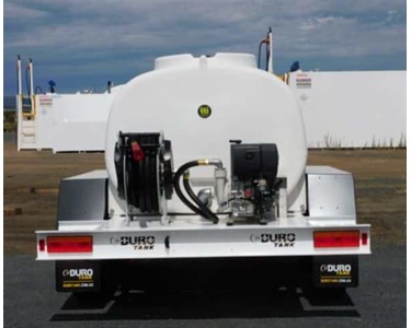Durotank - 2,400L Poly Water Tank Trailer