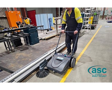Walk Behind Sweeper 3800M2/HR | ASC J2