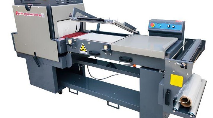 SeLect Tech Semi Automatic Shrink Wrap Machine L-Bar Sealer and Heat Shrink Tunnel