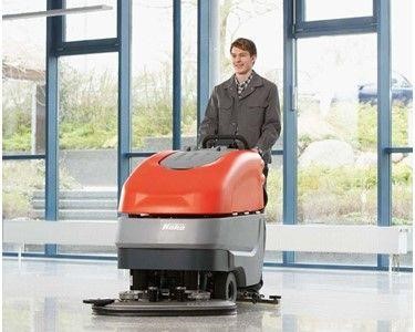 Hako Australia Pty Ltd - Industrial Walk Behind Scrubber-drier | Scrubmaster B120