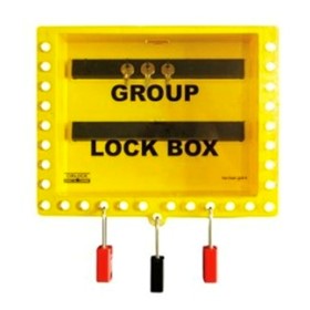 Wallmounted Group Lockout Box | GLB-8 Lockout Box