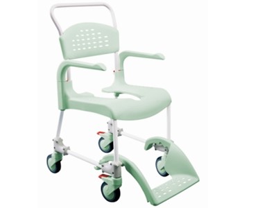 24″ Mobile Shower Commode Chair | Etac Clean