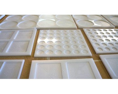 Machined HDPE Food Moulds | Allplastics