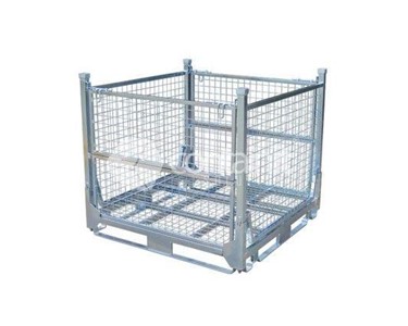 Contain It - Full Height Collapsible Mesh Cage | Stillage Cage