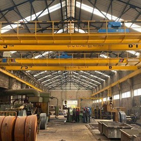 Double Girder EOT Overhead Crane | Hoist | Lifting Capacity 5t-63t