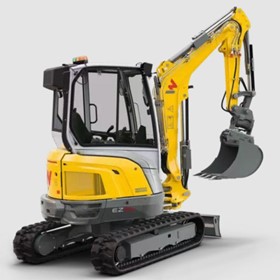 Mini Excavator | EZ26 Tracked Zero Tail excavator