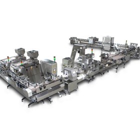 Fully integrated turn-key packaging line solutions