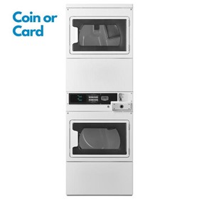 | Coin or Card | Commercial Stack Dryer/Dryer - MLE/G27PN