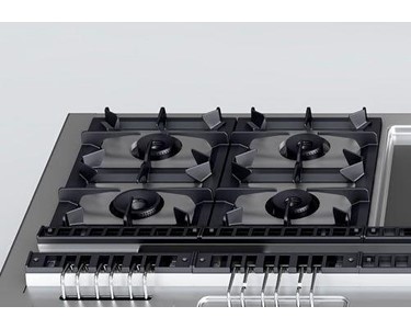 Fagor - Kore 700 Series 6 Burner Gas Range with Gas Oven | C-G761H