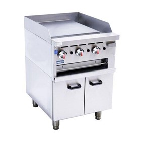 Gas Griddle and Gas Toaster with Cabinet | GGS-24 