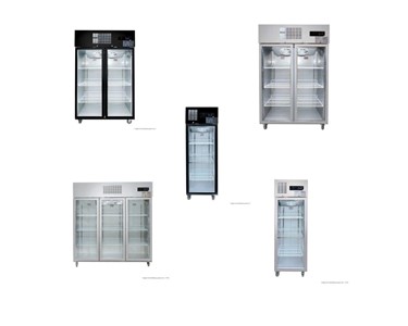 COMMERCIAL UPRIGHT DISPLAY FRIDGE SS - STAINLESS STEEL UPRIGHT FRIDGE