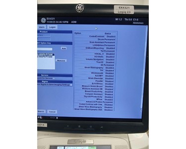 GE - Logiq E9 [Ultrasound System] [EX4321]