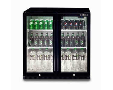 Bromic - BB0200GD-NR-1 - Back Bar Fridge – 190L – 2 Doors – Hinged