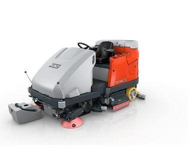 Hako Australia Pty Ltd - Ride On Scrubber Drier Combi | Scrubmaster B400 RM