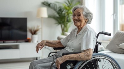 Fall Alarm Monitor & Wireless Transmitter Kit: Beds, Chairs or Wheelchairs