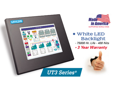 Uticor - HMI Touch Panel | Wireless Module for Hassle Free Connectivity