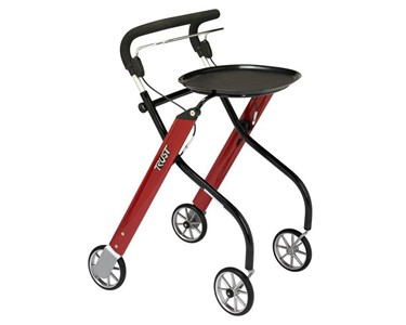 Indoor Mobility Wheelie Walker Rollator Including Tray 6.5kg