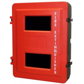 Double Fire Extinguisher Cabinet