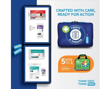 Mini Modular First Aid Kit 3 Series Softpack Emergency - 5 Modules