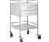 Select Patient Care - Instrument Trolley | Stainless Two Drawer Trolley