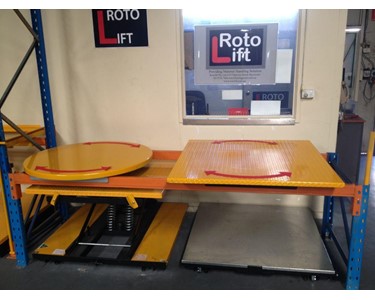 RotoLift Rotating Pallet Table 