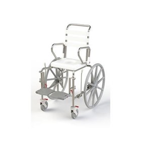 Self Propel Shower Commode With Swingaway Footrest - 320MM
