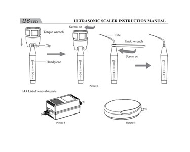 Woodpecker - Ultrasonic Scaler | U6 10205002