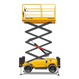 All Terrain Scissor Lift 450 kg-565 kg | Compact 10-12 DX