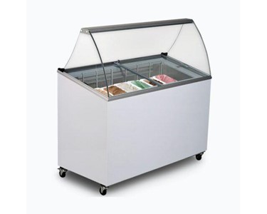 Bromic - Freezer Gelato Display | GD0007S-NR 7-Basket