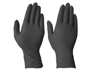 SAFRESH - SAFRESH Black Nitrile Disposable Gloves – Heavy Duty
