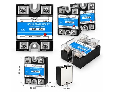 APS Technology Australia - DIN Rail Solid State Relay with Integrated Heatsink - DSSR Series