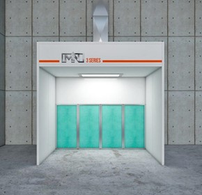 Industrial Spray Booth | Open Face Series