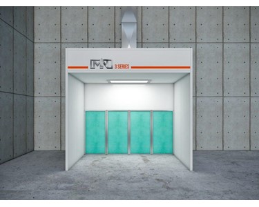 MN Spraybooths - Industrial Spray Booth | Open Face Series