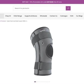 Tynor Functional Knee Support D09 | Hinged Functional Knee Brace