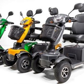 Country Care Adventurer Scooter Charcoal, Emerald Green or Pearl Gold
