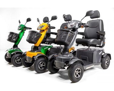 Country Care Group - Country Care Adventurer Scooter Charcoal, Emerald Green or Pearl Gold