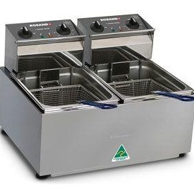 Double Benchtop Deep Fryer 2 x 8Ltr || F28