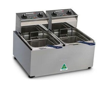 Roband - Double Benchtop Deep Fryer 2 x 8Ltr || F28