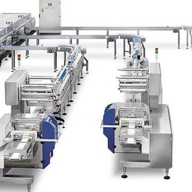 Horizontal Flow Wrapper Machines | Row Removal  Systems for Bars