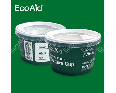 EcoAid Biodegradable Paper Denture Cup (276 Series)