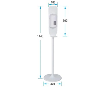 Contactless Sanitiser Station Holds 1000ml Gel in Container