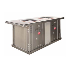 Commercial BBQ & Hotplate | Myles Double BBQ Cabinet with Extended Top