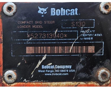 Bobcat - S130 Compact Skid Steer Loader (Used)