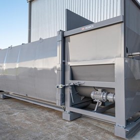 Stationary Auger Compactor