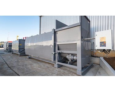 Bucher Municipal - Stationary Auger Compactor